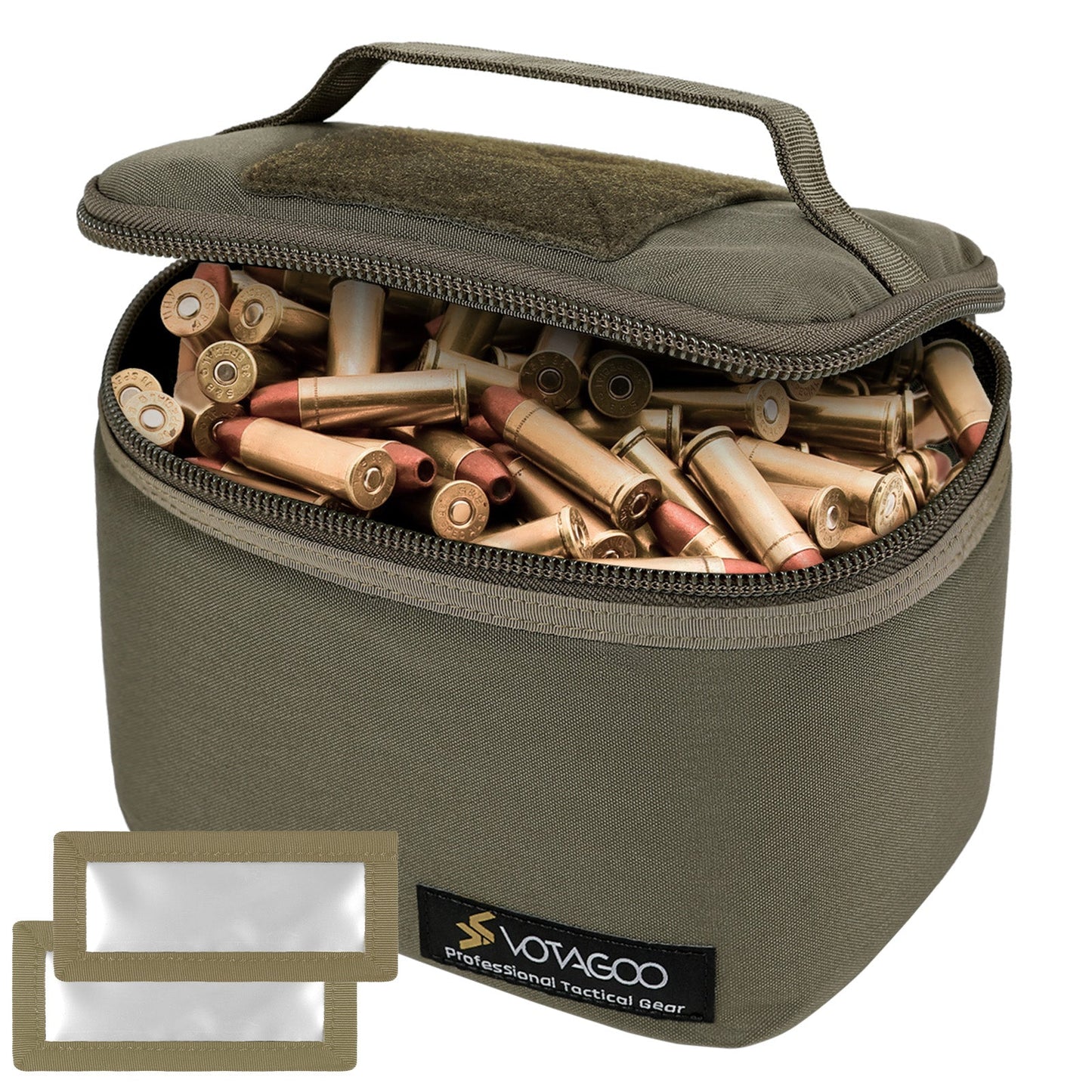 Tactical Ammo Bag, Ammos Transportation Bag for Pistol Rifle and Shotgun Range-6