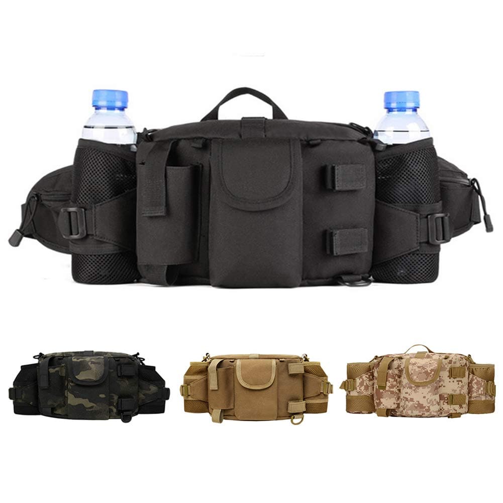 Military Tactical Waist Pack Bag Fanny Pack Sling Bags-5