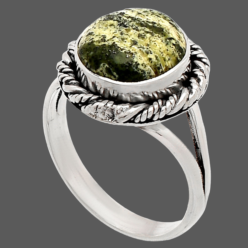Natural Chrysotile Ring size-8 R-1014 SDR231558-2