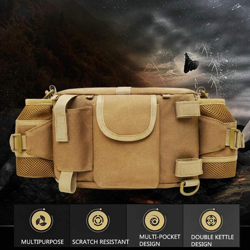 Military Tactical Waist Pack Bag Fanny Pack Sling Bags-3